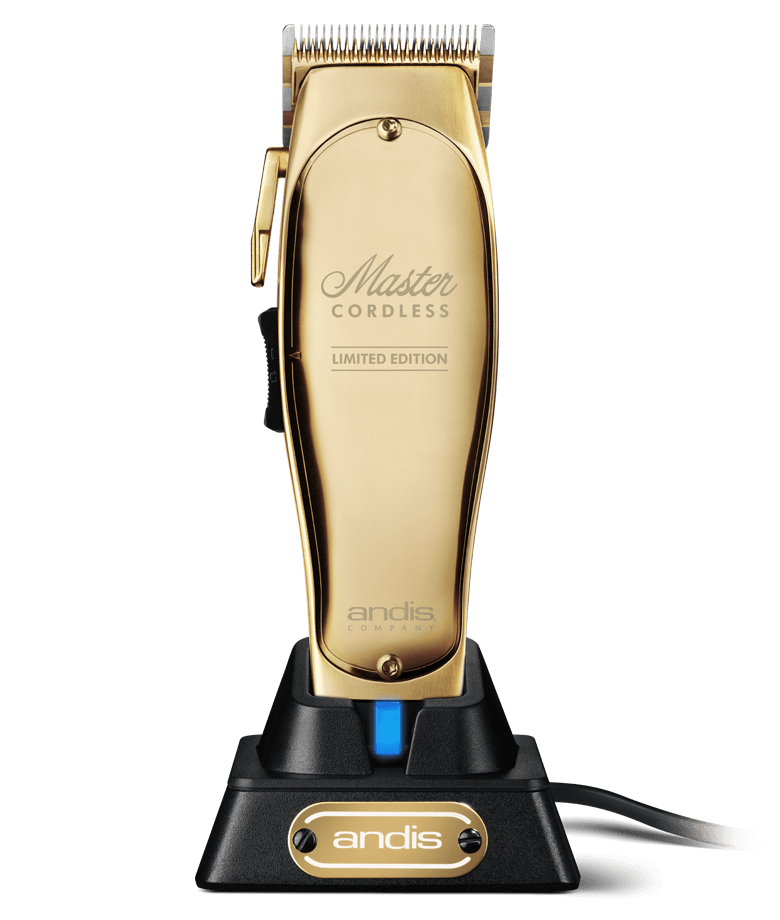 Andis Master Cordless Limited Edition Gold Clipper – Barbers Lounge