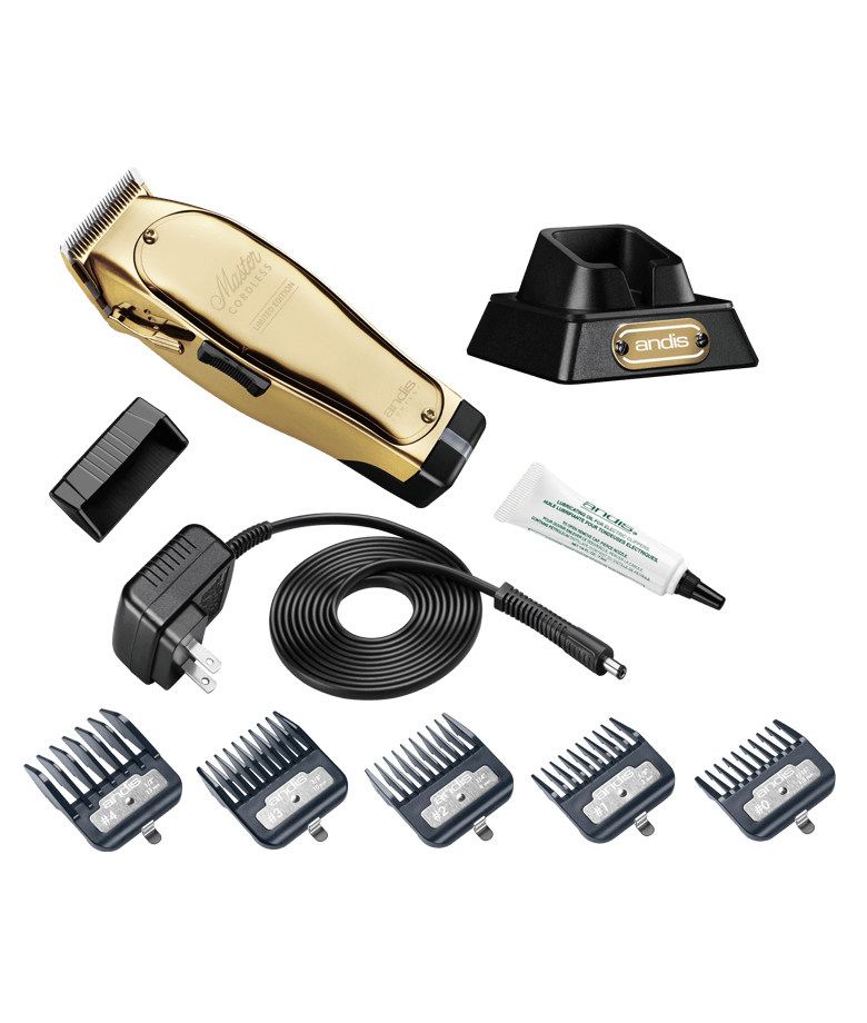 Andis Master Cordless Limited Edition Gold Clipper – Barbers Lounge