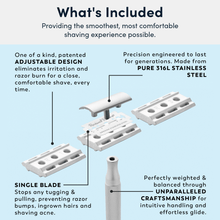 Rockwell Razors 6S - Adjustable Stainless Steel Safety Razor