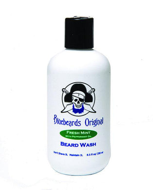 Bluebeards Original Fresh Mint Beard Wash (251ml/8.5oz) - Barbers Lounge