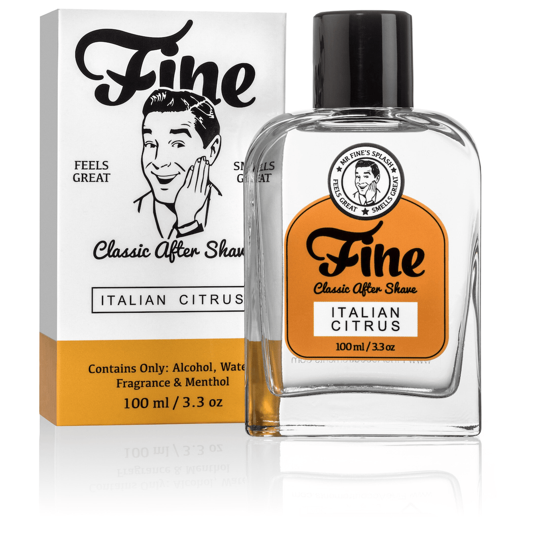 Fine Accoutrements Italian Citrus Classic Aftershave - Barbers Lounge