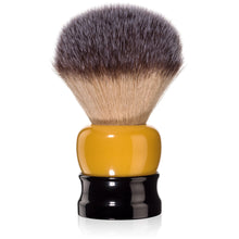 Fine Accoutrements Stout Shaving Brush - Orange/Black - Barbers Lounge