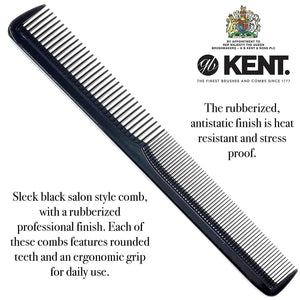 Kent SPC80 Cutting Comb 184MM Deep Teeth Thick/Fine Hair - Barbers Lounge