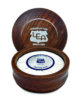 LEA Classic Shaving Soap in Wooden Bowl (100g/3.5oz) - Barbers Lounge