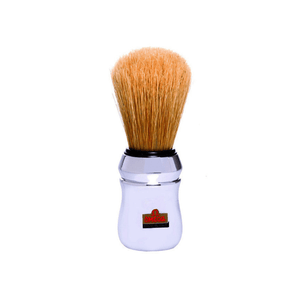 Omega Chrome 100% Pure Boar Bristle Shaving Brush - Barbers Lounge