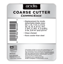 Andis Ceramic Edge Detachable Blade - Coarse Cutter - Barbers Lounge