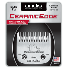Andis Ceramic Edge Detachable Blade, Size 1 1/2 - Barbers Lounge