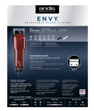 Andis Envy Adjustable Blade Clipper - Barbers Lounge