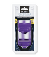 Andis Master Magnetic Comb Set - Dual Pack 0.5 & 1.5 - Barbers Lounge