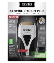 Andis ProFoil Lithium Plus Titanium Foil Shaver - Barbers Lounge