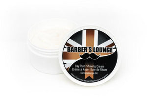 Barber's Lounge Shave Cream - Bay Rum - Barbers Lounge