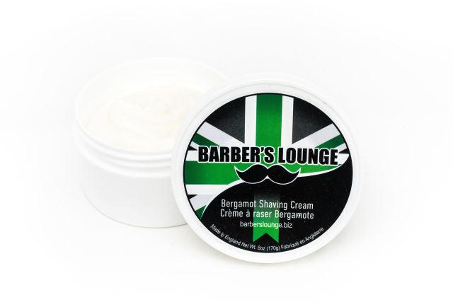 Barber's Lounge Shave Cream - Bergamot - Barbers Lounge