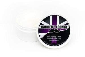 Barber's Lounge Shave Cream - Euro - Barbers Lounge