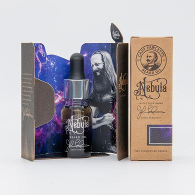 Captain Fawcett's John Petrucci's Nebula Beard Oil 10ml - Barbers Lounge