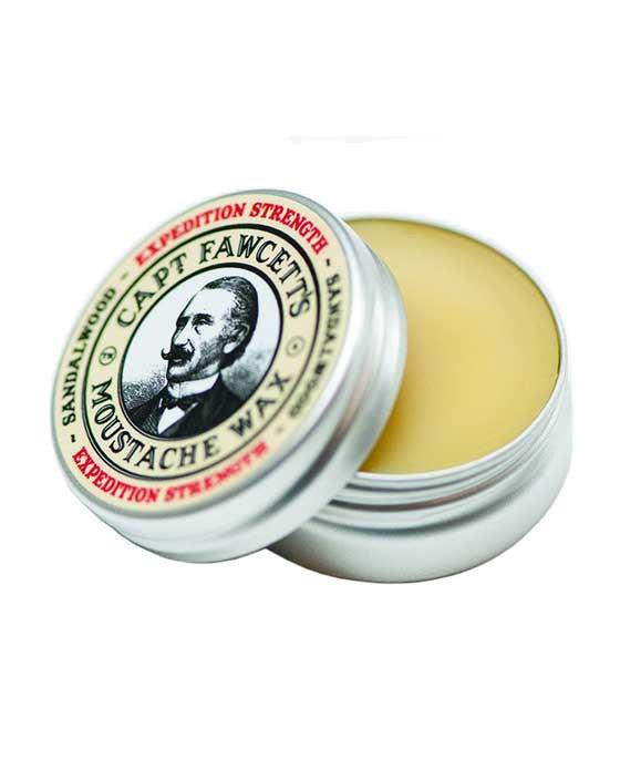 Captain Fawcett's Moustache Wax Expedition Strength (15ml/0.5oz) - Barbers Lounge