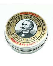 Captain Fawcett's Ricki Hall Booze & Baccy Beard Balm (60ml/2oz) - Barbers Lounge