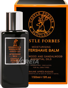 Castle Forbes Cedarwood and Sandalwood Aftershave Balm - Barbers Lounge