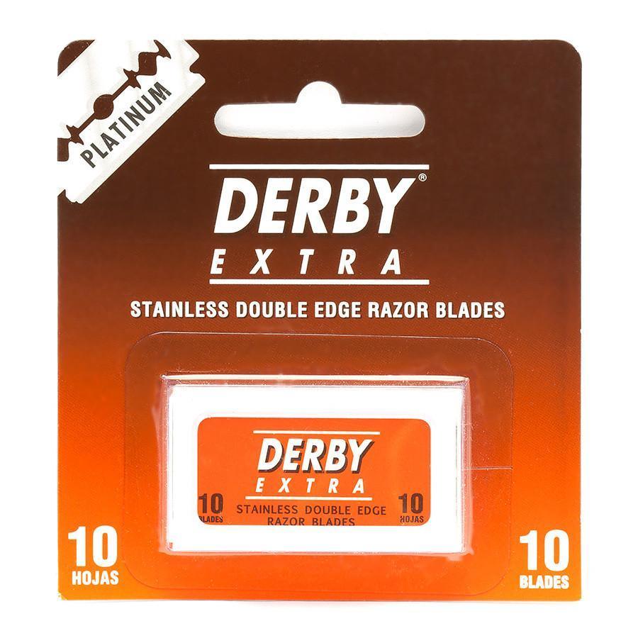 Derby Platinum Double-Edge Stainless Safety Razor Blades - Barbers Lounge