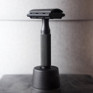 Rockwell Razors 6S PVD Black Adjustable Stainless Steel Safety Razor - Barbers Lounge